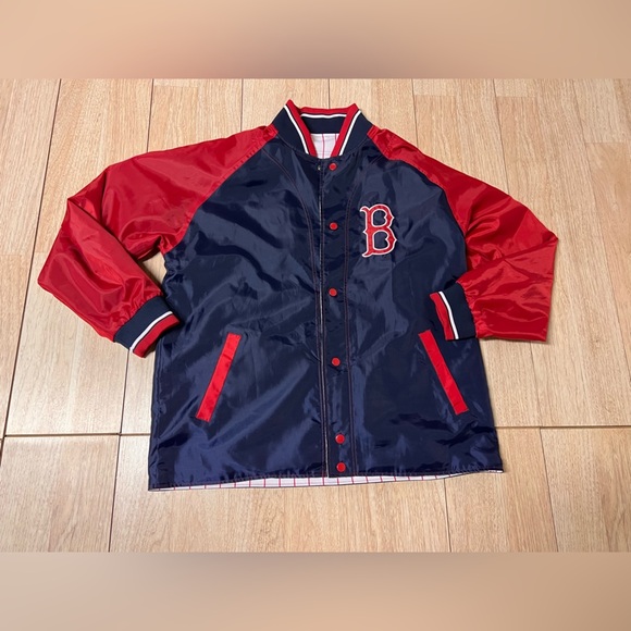 Boston Red Sox Reversible Bomber Style Jacket - Picture 7 of 8